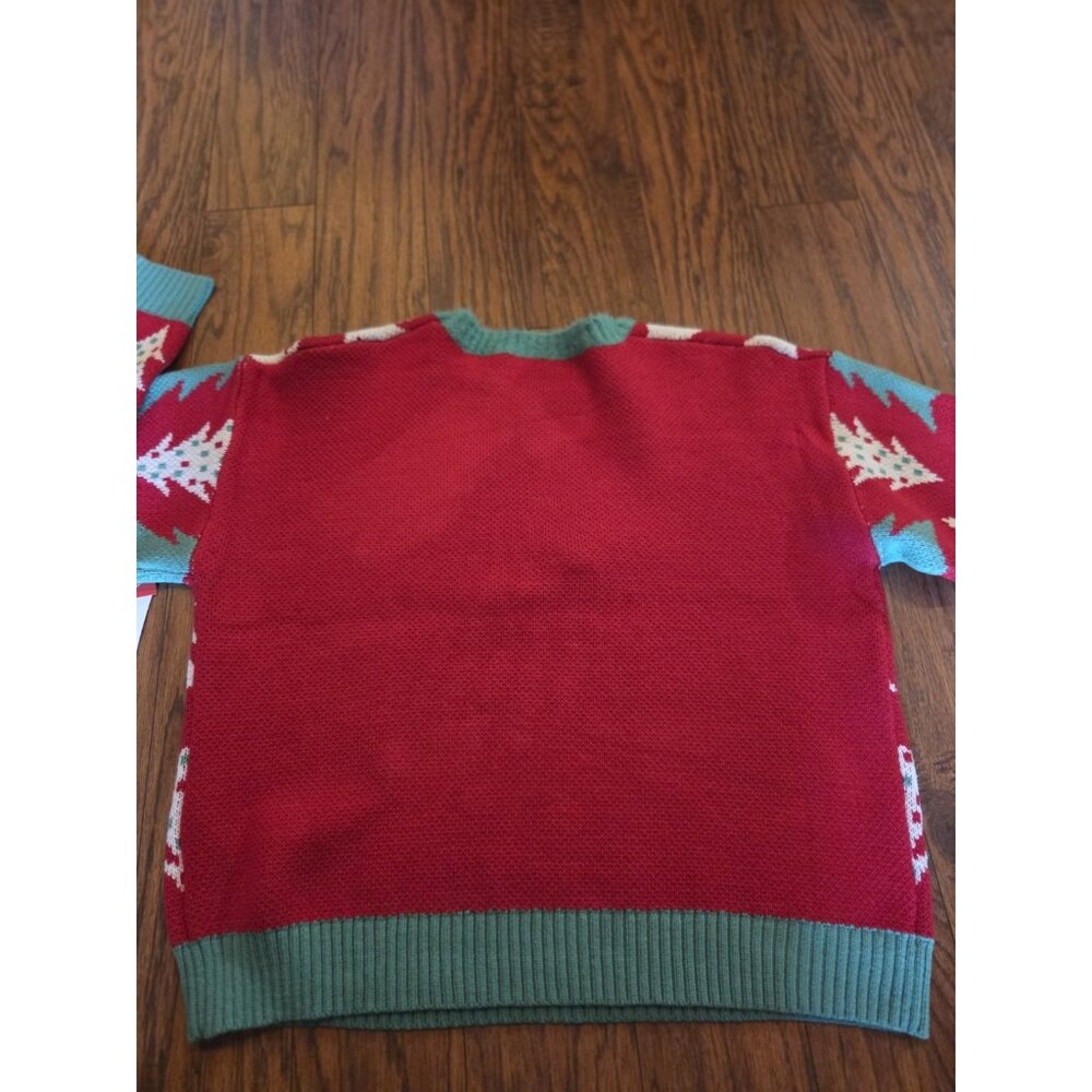 NWT cute Rudolph The Red-Nosed Reindeer Sweater XL Christmas Knit unisex ugly - Picture 10 of 11